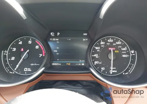 2019 Alfa Romeo Giulia Sport Rwd z USA, uszkodzony, nr VIN ZARFAMANXK7603353